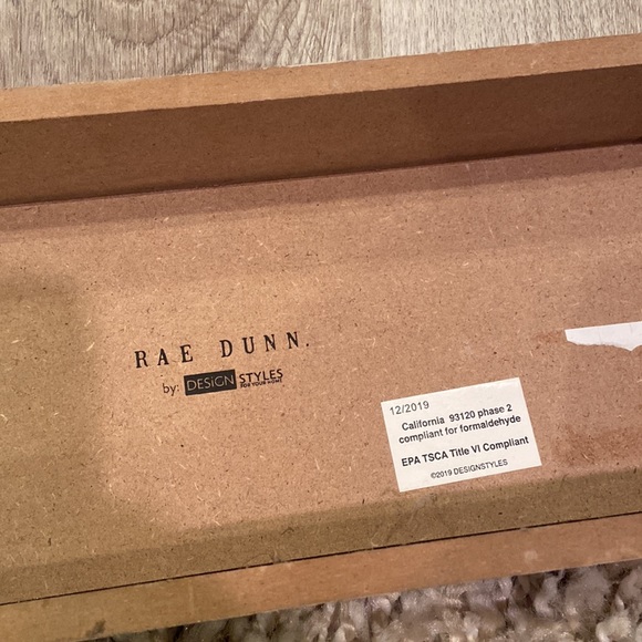 Rae Dunn Splish Splash Standing Wooden Box Sign - Picture 3 of 3